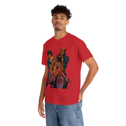 Unisex Heavy Cotton T-shirt - "The Bebop Crew" from Cowboy Bebop