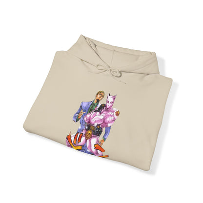 Unisex Heavy Blend™ Hoodie - "Killer Queen Manga" from JoJo´s Bizarre Adventure