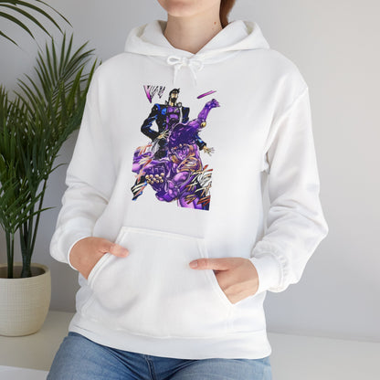 Unisex Heavy Blend™ Hoodie - "Star Platinum Manga" from JoJo´s Bizarre Adventure