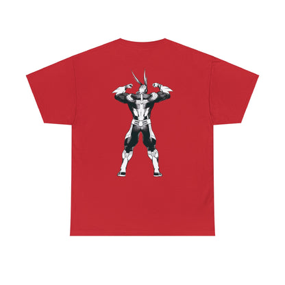 Unisex Heavy Cotton T-shirt - "All Might Manga" from My Hero Academia