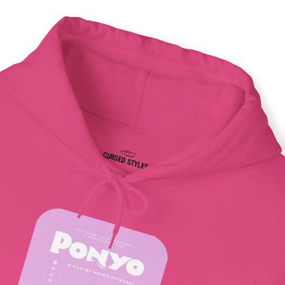 Unisex Heavy Blend™ Hoodie - "Ponyo Movie Poster" from Studio Ghibli