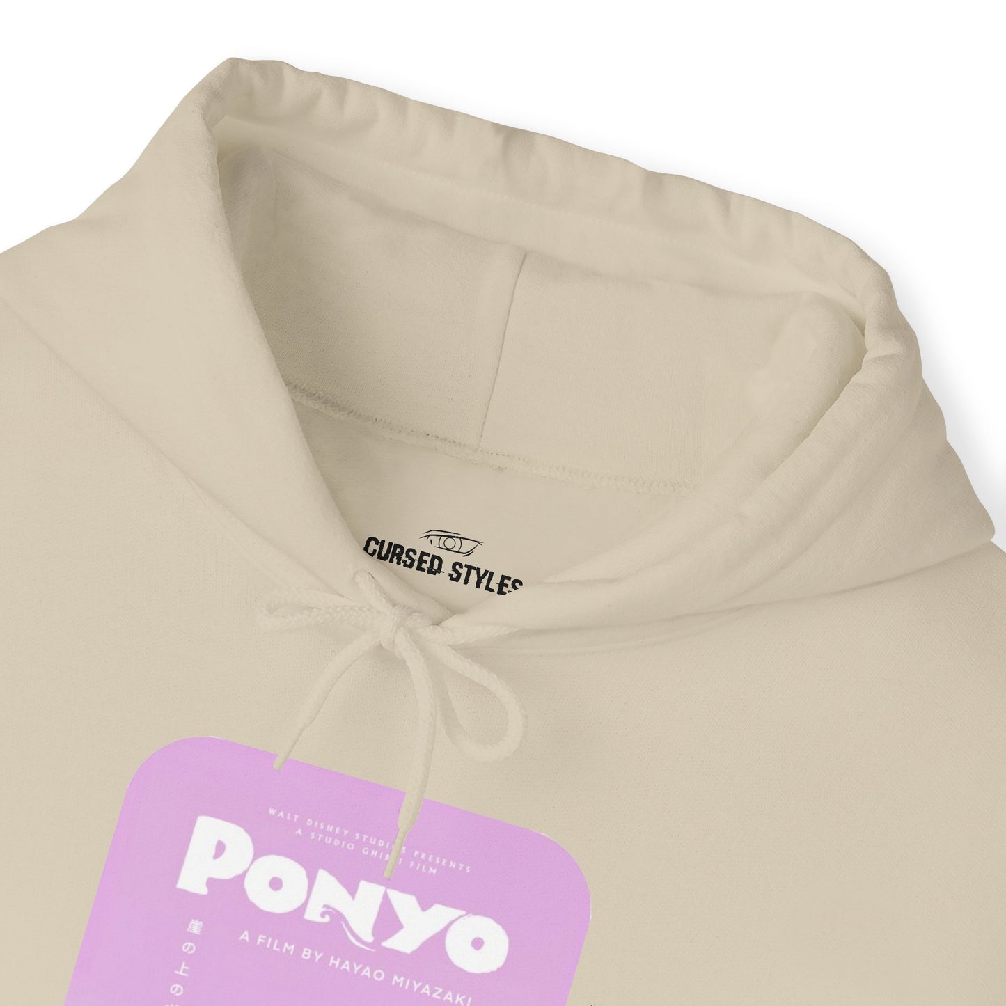 Unisex Heavy Blend™ Hoodie - "Ponyo Movie Poster" from Studio Ghibli