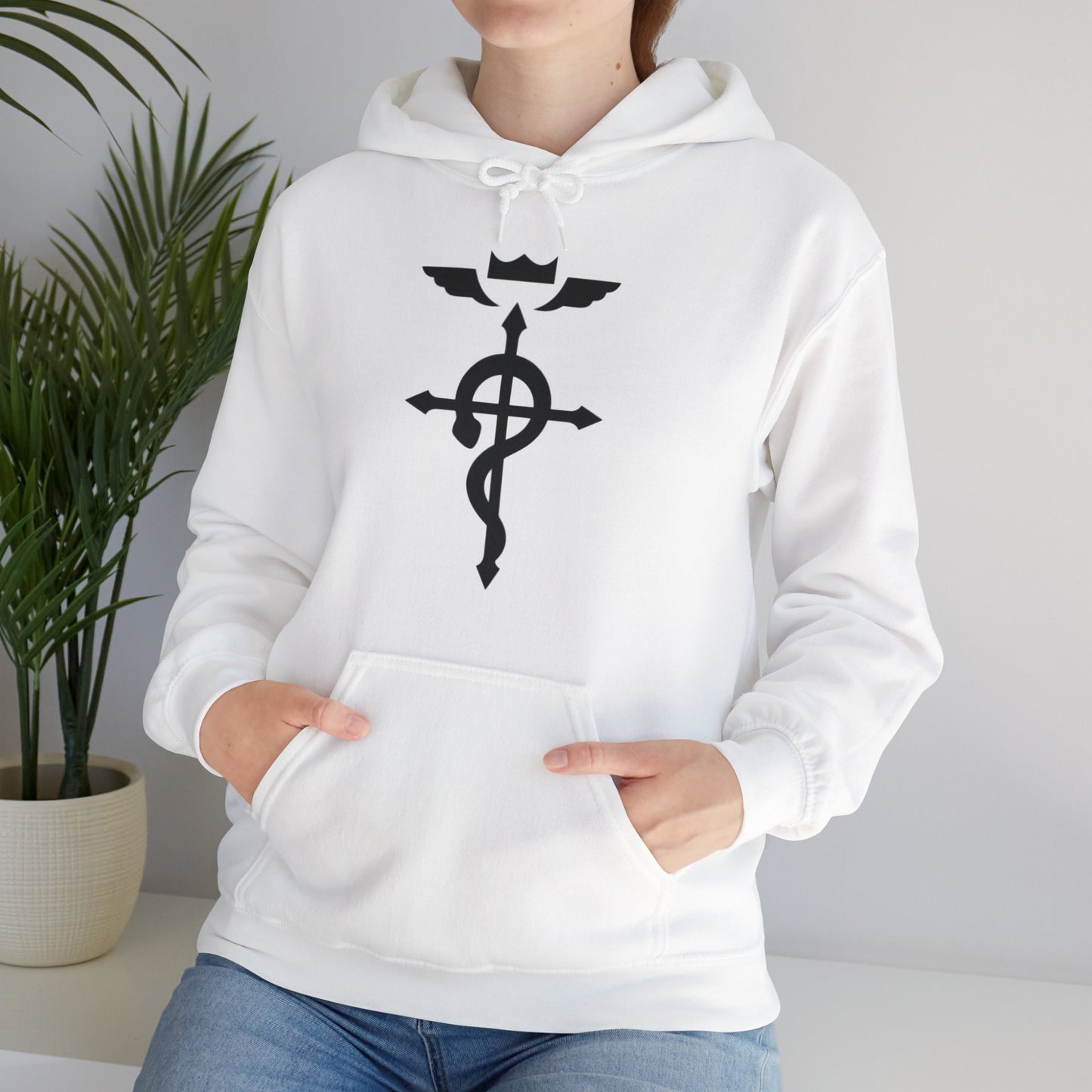 Unisex Heavy Blend™ Hoodie - "Roy Mustang VS Lust" from Fullmetal Alchemist