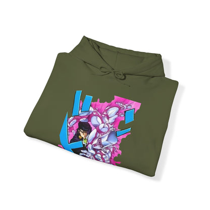 Unisex Heavy Blend™ Hoodie - "Crazy Diamond Manga" from JoJo´s Bizarre Adventure