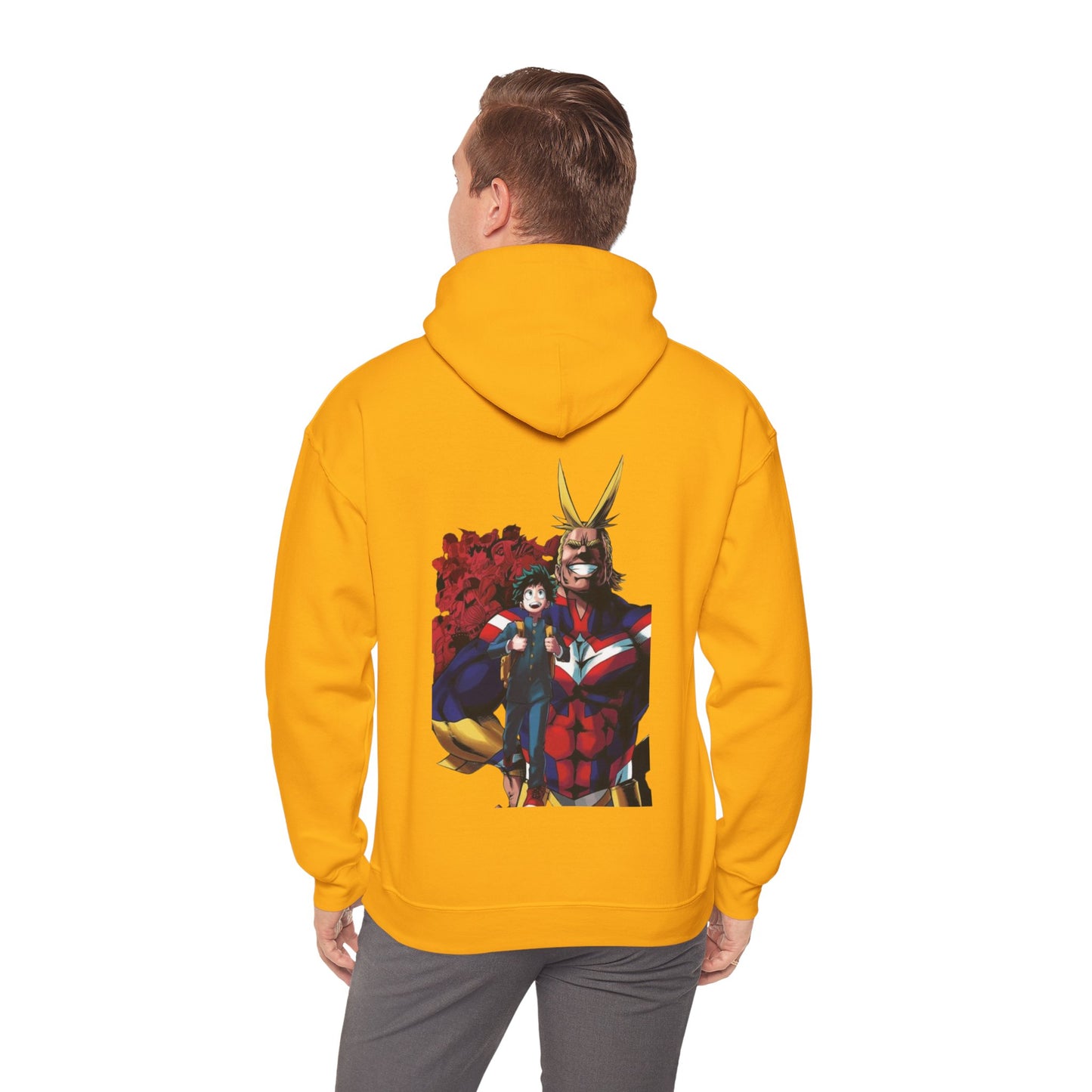 Unisex Heavy Blend™ Hoodie - "Manga Cover 1" from My Hero Academia