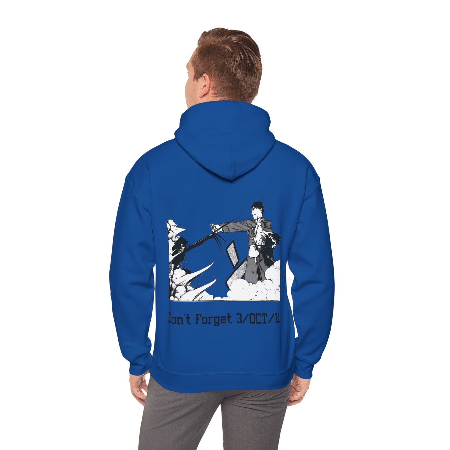 Unisex Heavy Blend™ Hoodie - "Roy Mustang VS Lust" from Fullmetal Alchemist