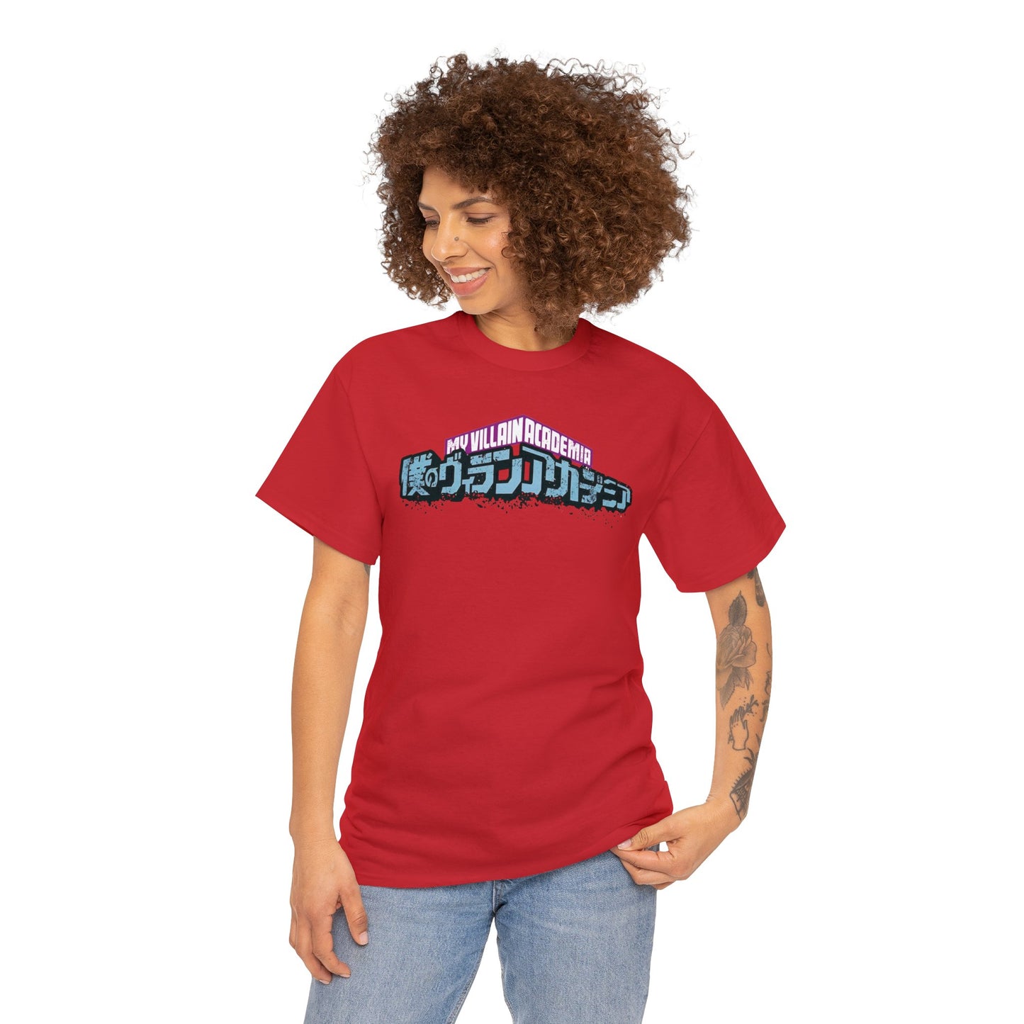 Unisex Heavy Cotton T-shirt - "Dabi Manga" from My Hero Academia