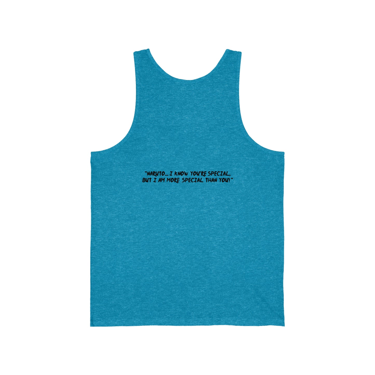 Unisex Tank Top - "Sasuke Final Battle Manga" from Naruto Shippuden