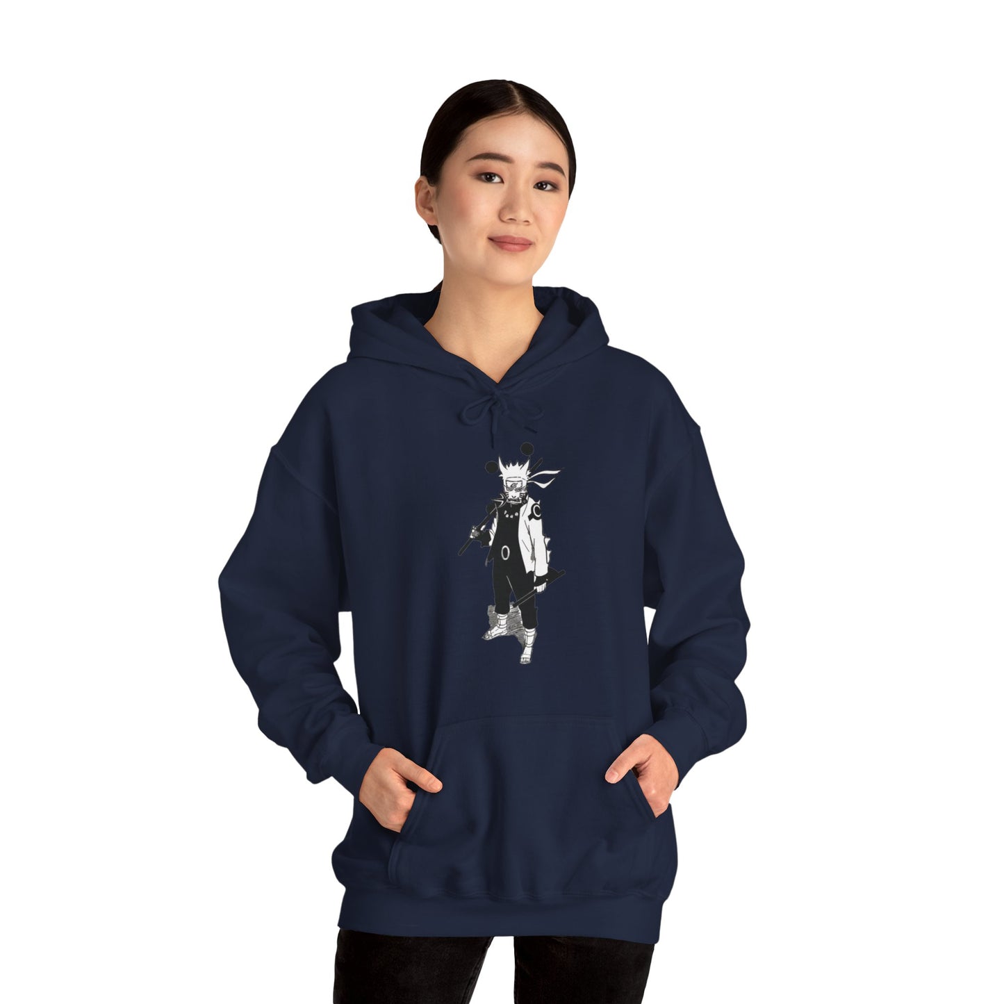 Unisex Heavy Blend™ Hoodie - "Naruto Six Path Manga" from Naruto Shippuden