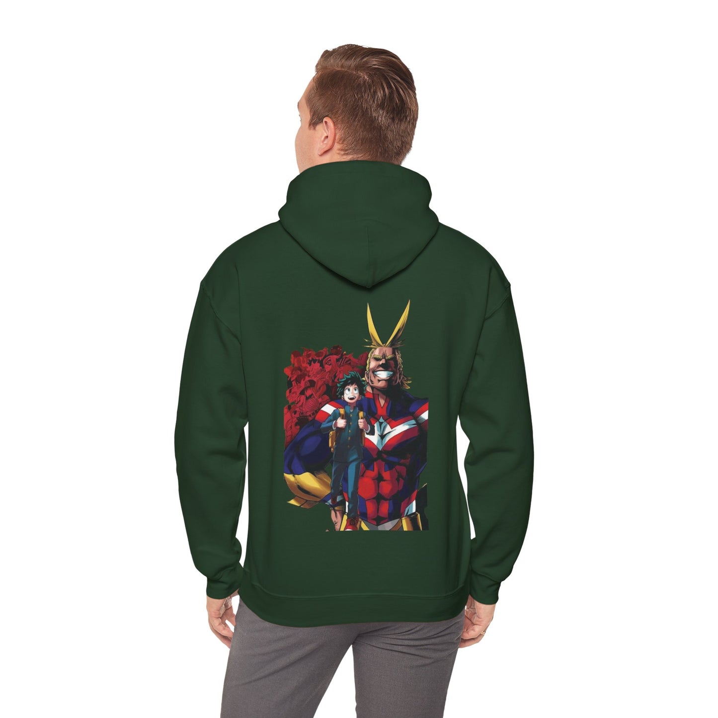 Unisex Heavy Blend™ Hoodie - "Manga Cover 1" from My Hero Academia