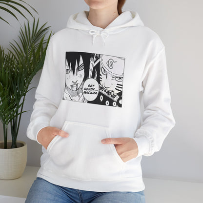 Unisex Heavy Blend™ Hoodie - "Naruto & Sasuke Manga" from Naruto Shippuden