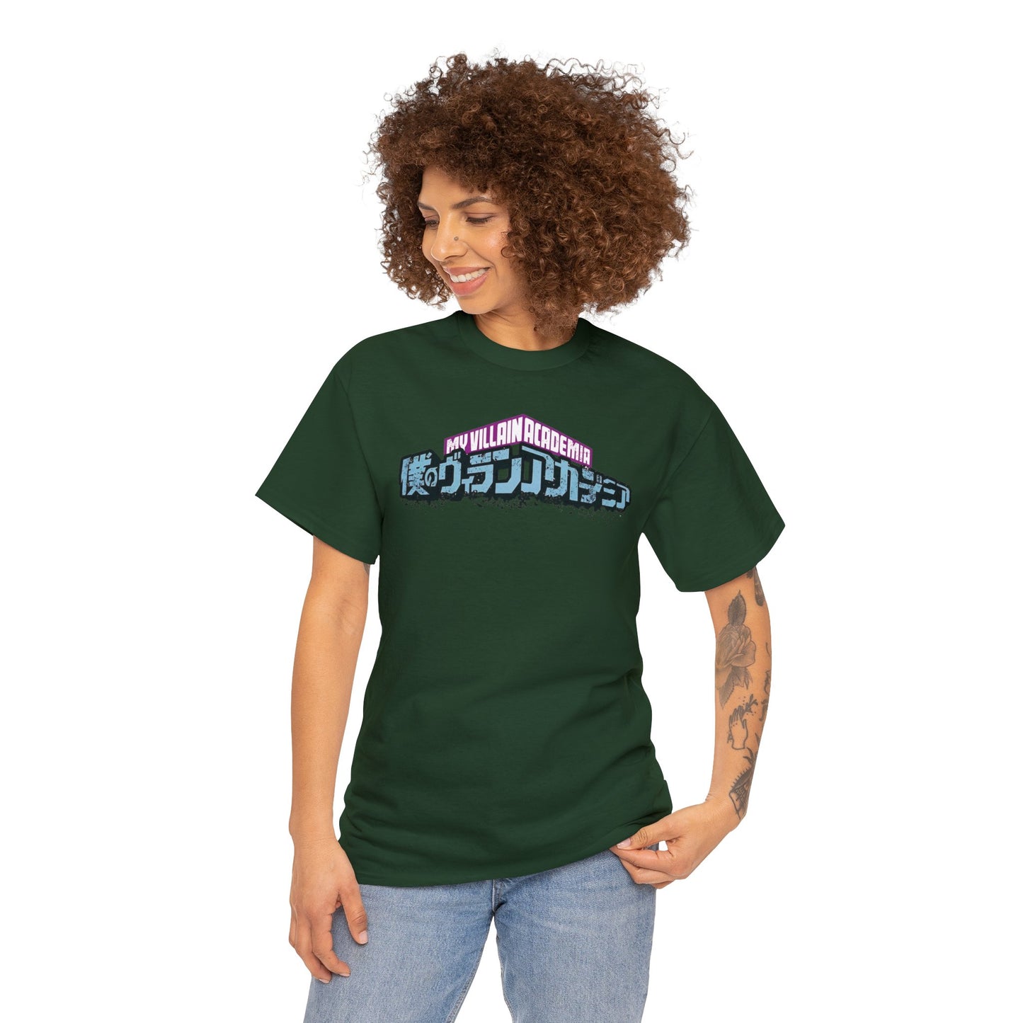 Unisex Heavy Cotton T-shirt - "Dabi Manga" from My Hero Academia