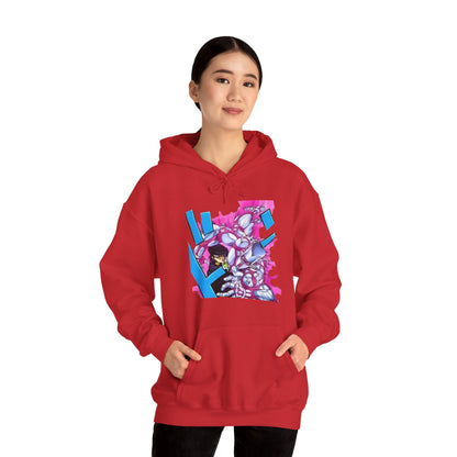 Unisex Heavy Blend™ Hoodie - "Crazy Diamond Manga" from JoJo´s Bizarre Adventure