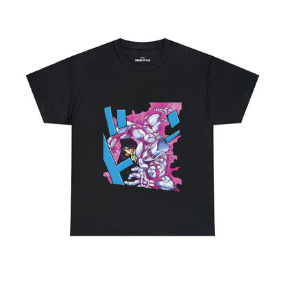 Unisex Heavy Cotton T-shirt - "Crazy Diamond Manga" from JoJo´s Bizarre Adventure