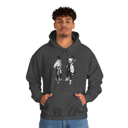 Unisex Heavy Blend™ Hoodie - "Naruto & Sasuke Manga 2" from Naruto Shippuden