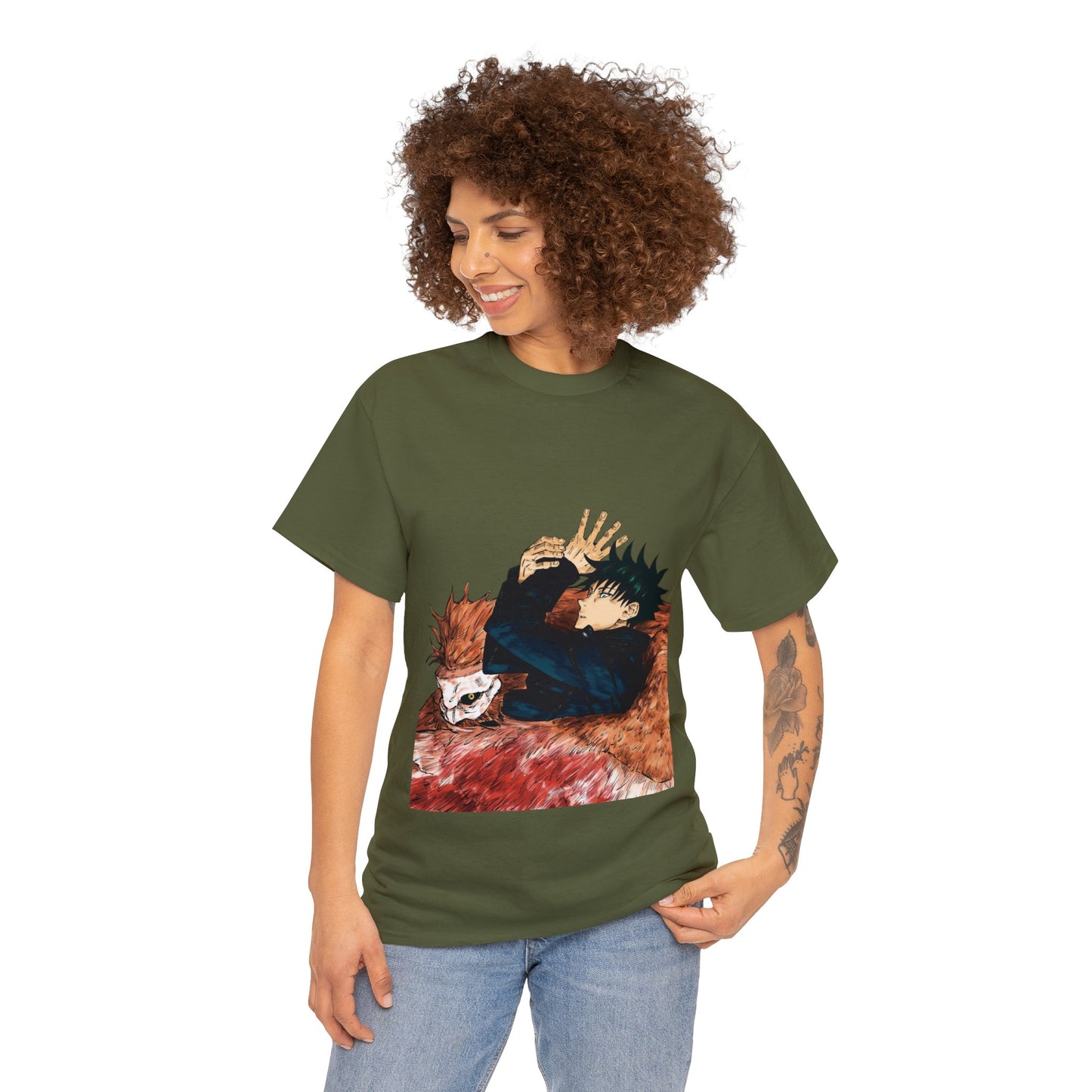 Camiseta unisex de algodón pesado - Jujutsu Kaisen Manga Volumen 2 