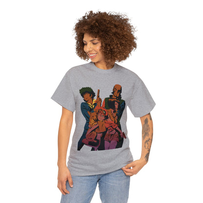 Unisex Heavy Cotton T-shirt - "The Bebop Crew" from Cowboy Bebop