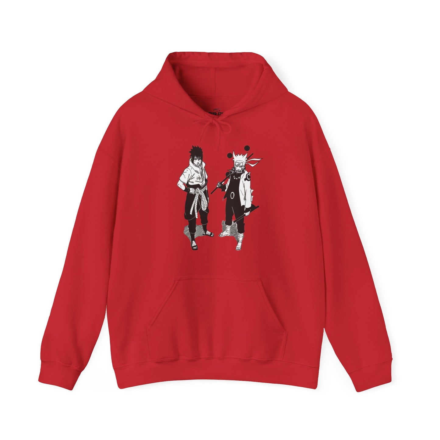 Unisex Heavy Blend™ Hoodie - "Naruto & Sasuke Manga 2" from Naruto Shippuden