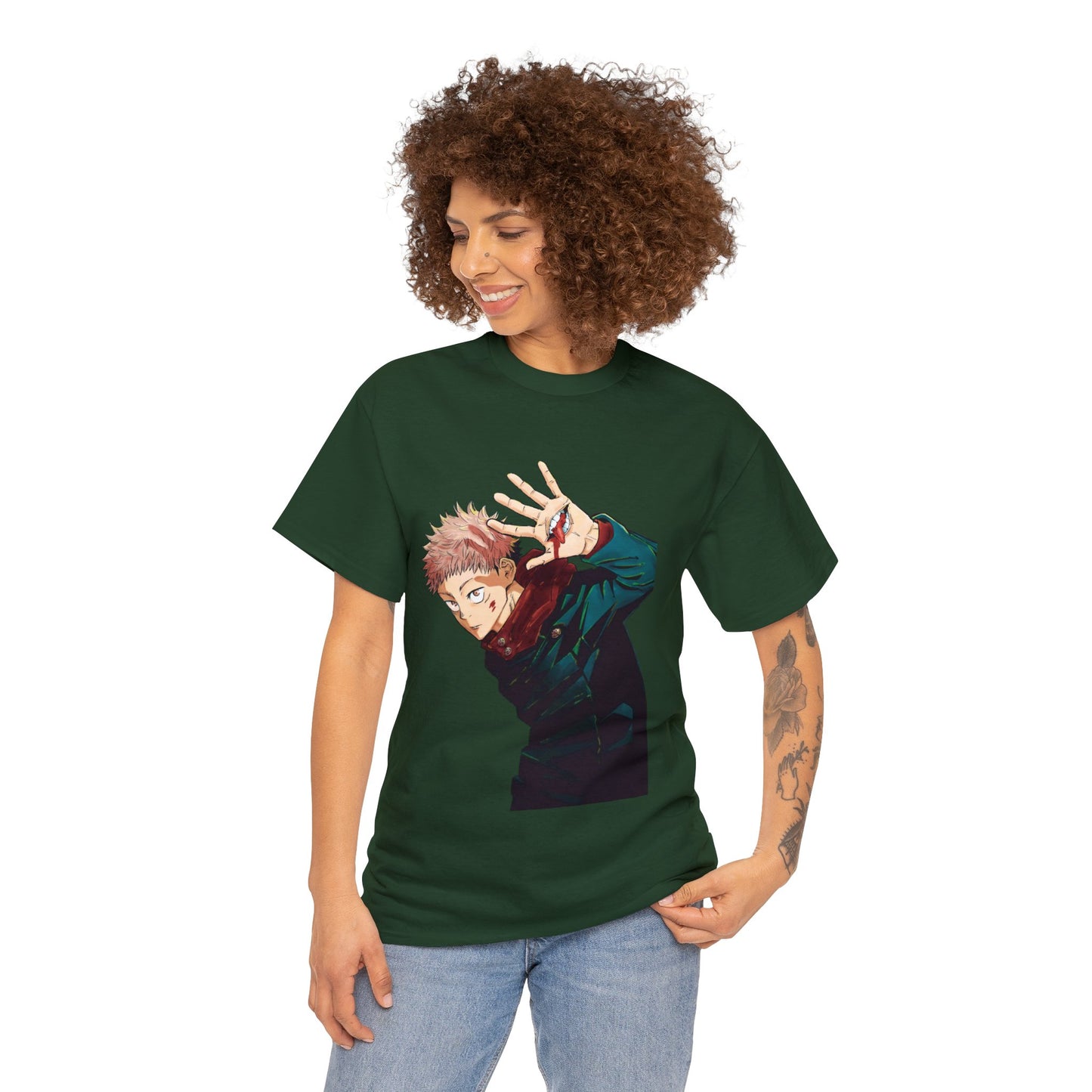 Unisex Heavy Cotton T-shirt - Jujutsu Kaisen Manga Volume 1