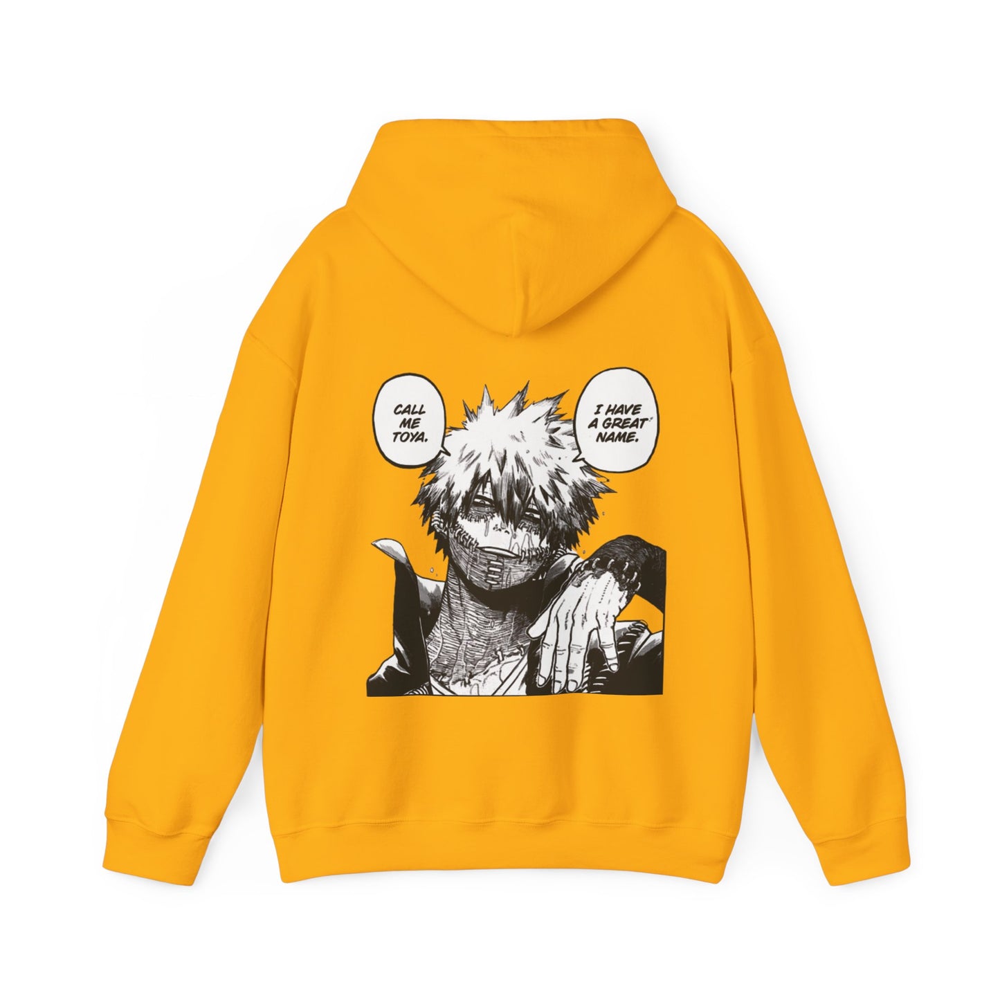 Unisex Heavy Blend™ Hoodie - "Dabi Manga" from My Hero Academia