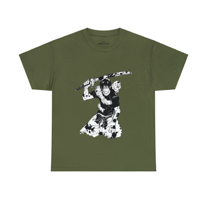 Unisex Heavy Cotton T-shirt - "Toji Fushiguro" From Jujutsu Kaisen