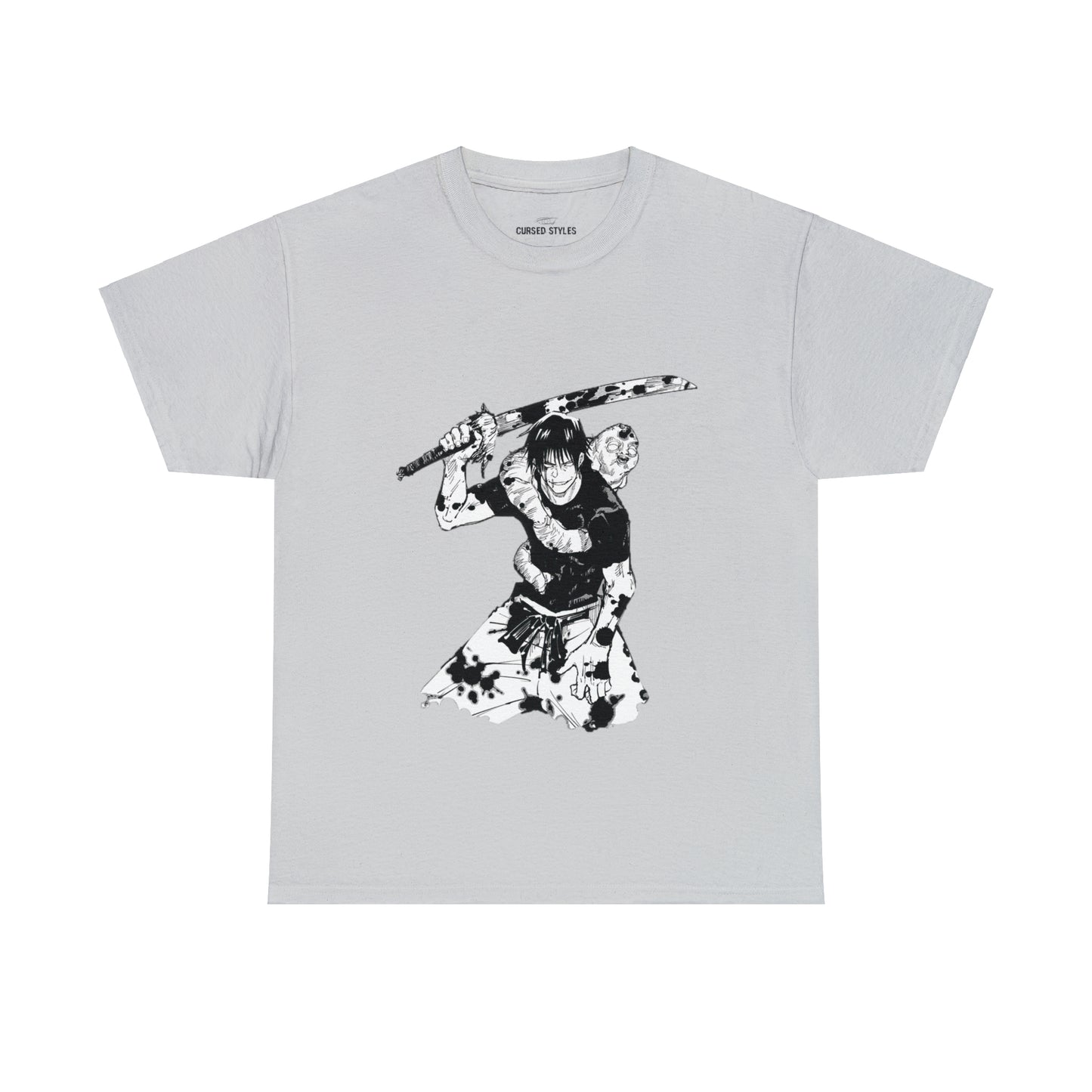 Unisex Heavy Cotton T-shirt - "Toji Fushiguro" From Jujutsu Kaisen