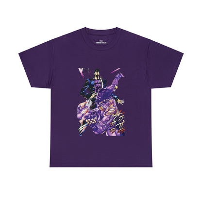 Unisex Heavy Cotton T-shirt - "Star Platinum Manga" from JoJo´s Bizarre Adventure