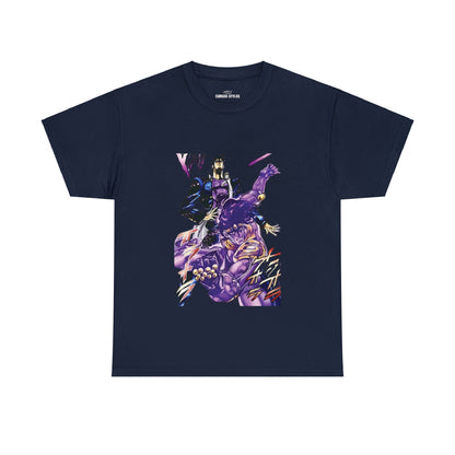 Unisex Heavy Cotton T-shirt - "Star Platinum Manga" from JoJo´s Bizarre Adventure