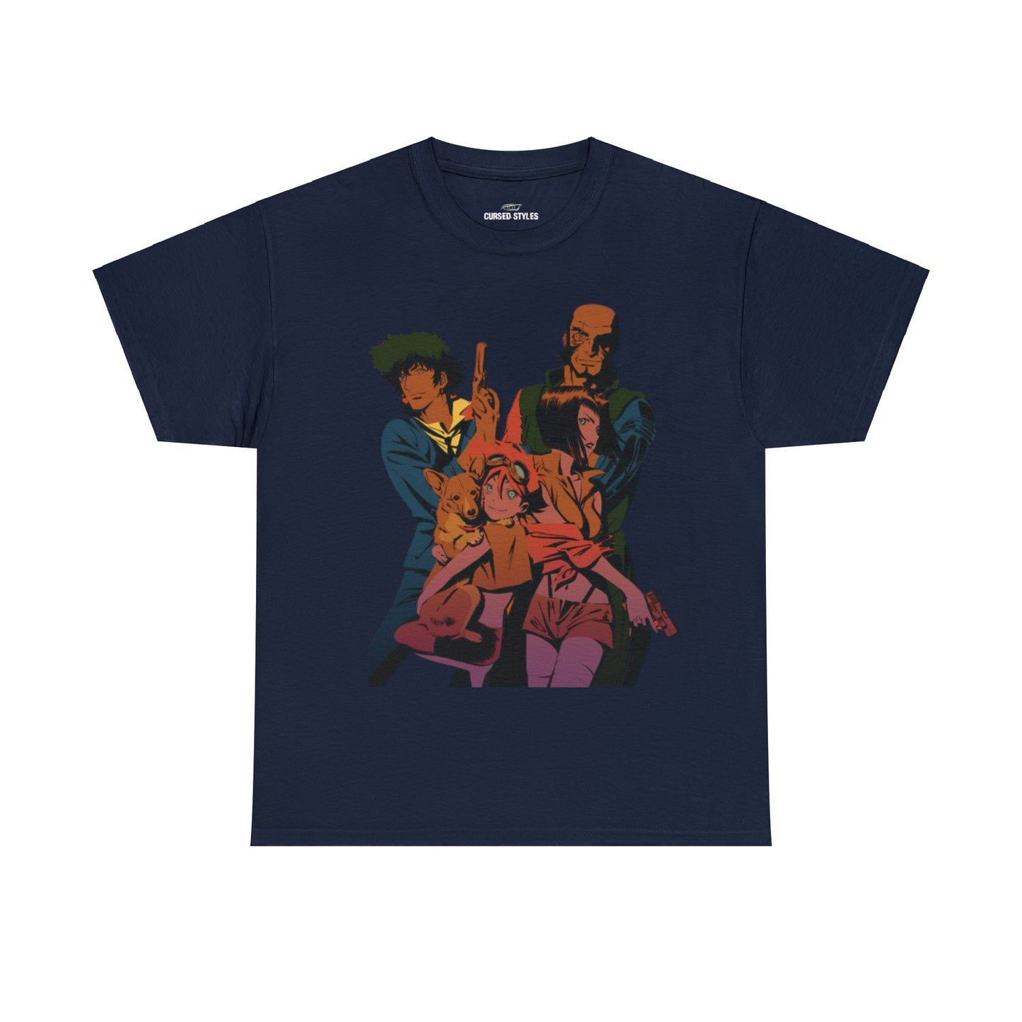 Unisex Heavy Cotton T-shirt - "The Bebop Crew" from Cowboy Bebop