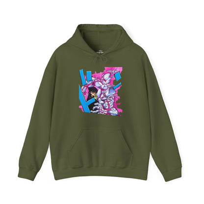 Unisex Heavy Blend™ Hoodie - "Crazy Diamond Manga" from JoJo´s Bizarre Adventure