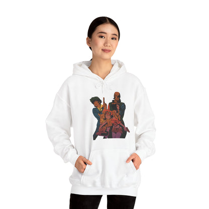 Unisex Heavy Blend™ Hoodie - "The Bebop Crew" from Cowboy Bebop