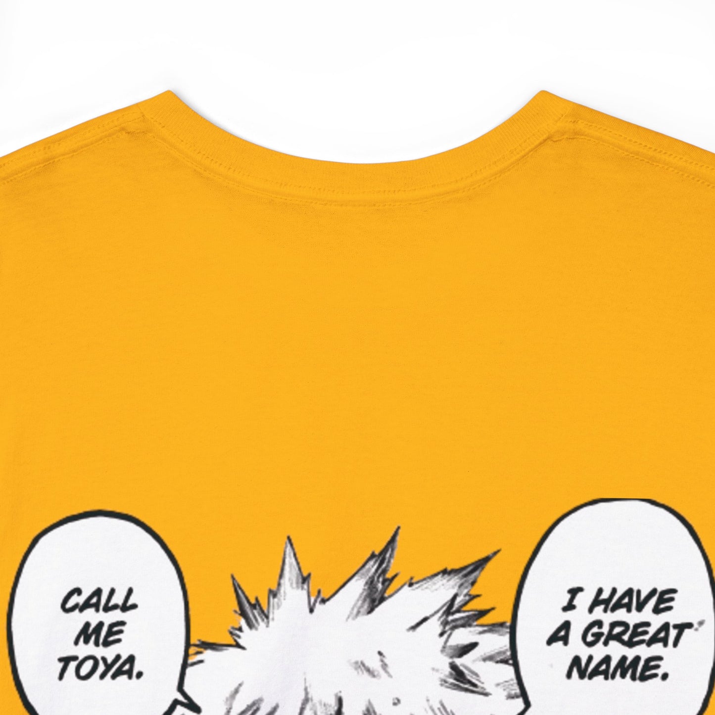 Unisex Heavy Cotton T-shirt - "Dabi Manga" from My Hero Academia