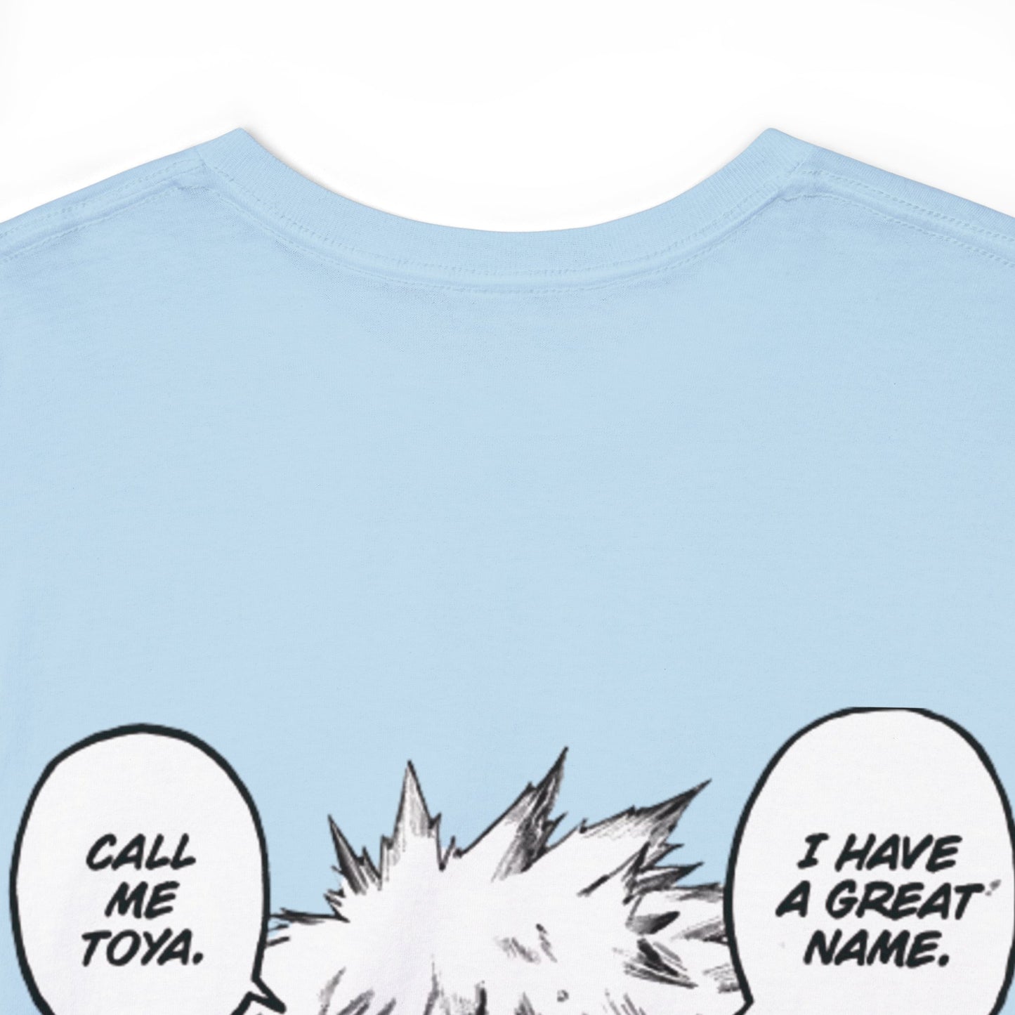 Unisex Heavy Cotton T-shirt - "Dabi Manga" from My Hero Academia