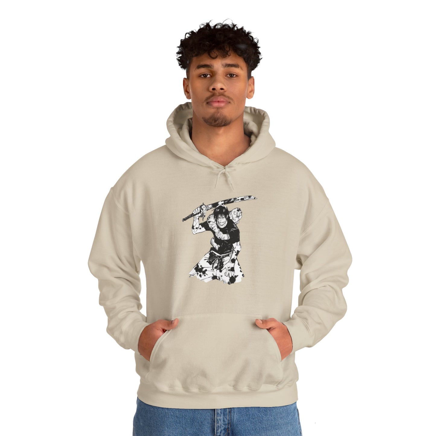 Sudadera con capucha unisex Heavy Blend™ "Toji Fushiguro" de Jujutsu Kaisen 