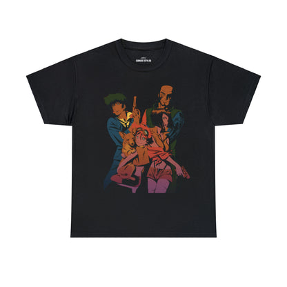 Unisex Heavy Cotton T-shirt - "The Bebop Crew" from Cowboy Bebop