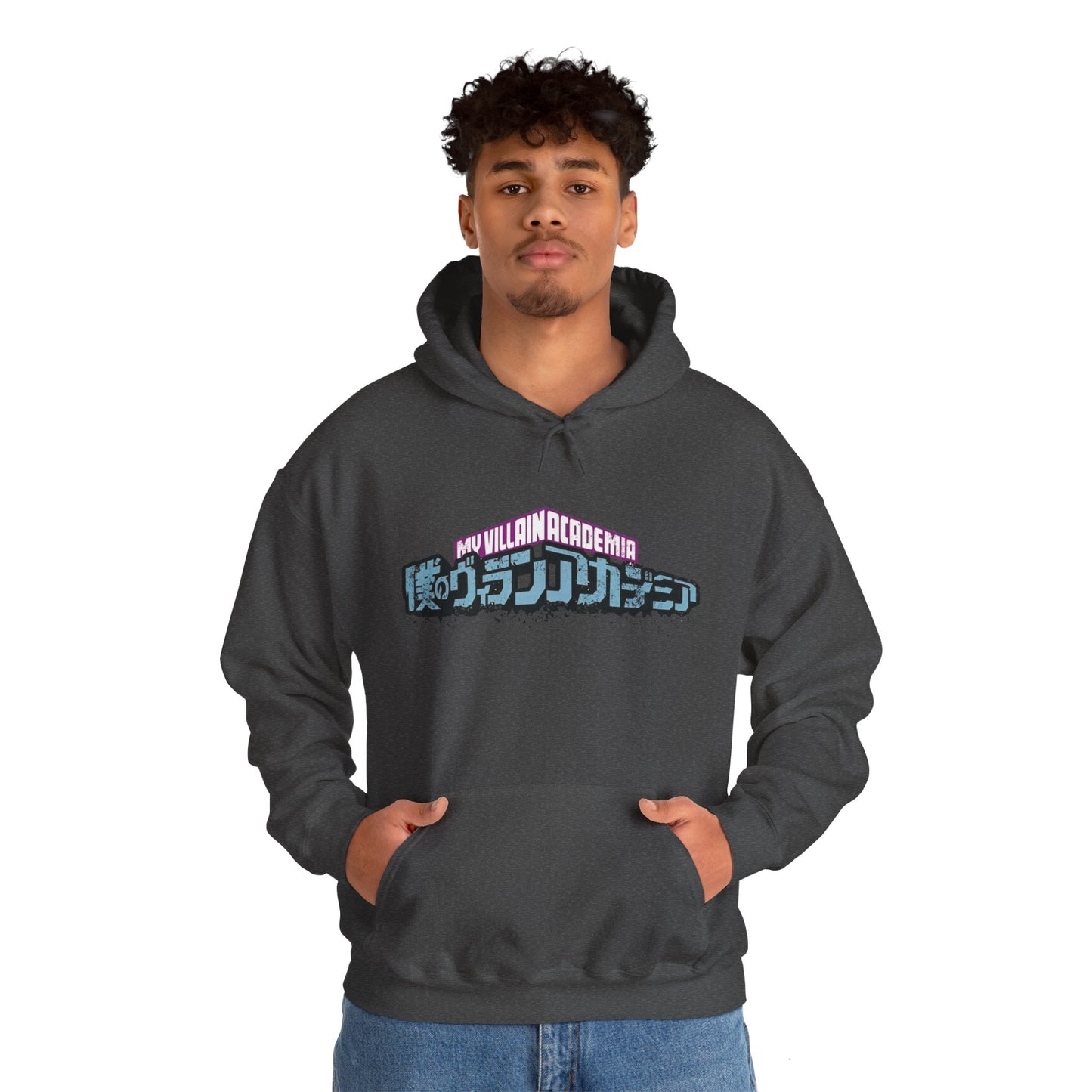 Unisex Heavy Blend™ Hoodie - "Dabi Manga" from My Hero Academia