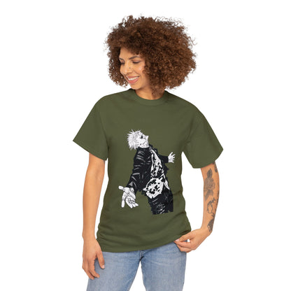 Camiseta unisex de algodón pesado "Satoru Gojo" de Jujutsu Kaisen 