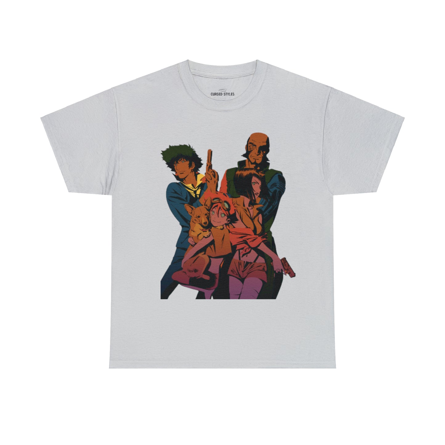 Unisex Heavy Cotton T-shirt - "The Bebop Crew" from Cowboy Bebop