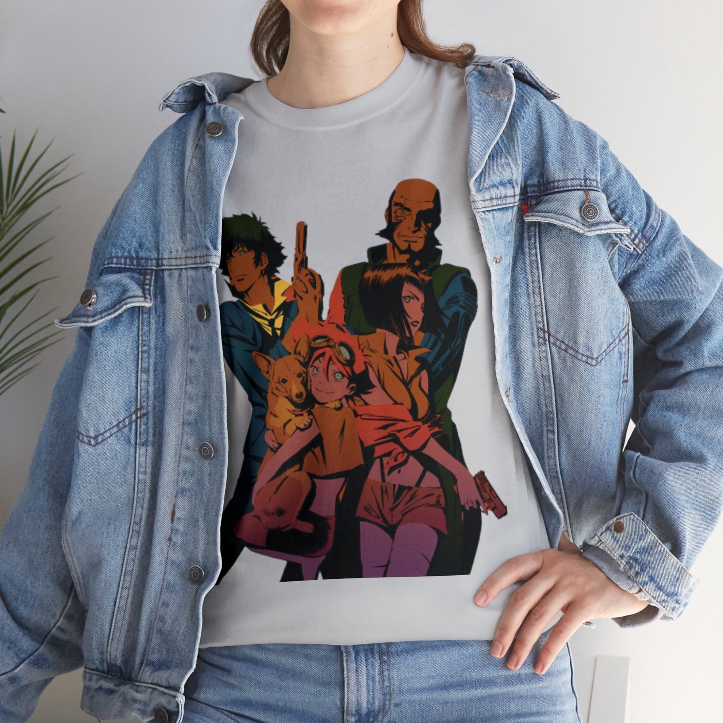 Unisex Heavy Cotton T-shirt - "The Bebop Crew" from Cowboy Bebop