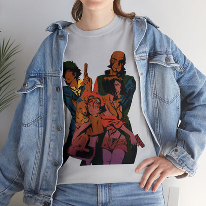 Unisex Heavy Cotton T-shirt - "The Bebop Crew" from Cowboy Bebop