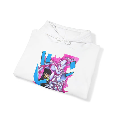 Unisex Heavy Blend™ Hoodie - "Crazy Diamond Manga" from JoJo´s Bizarre Adventure