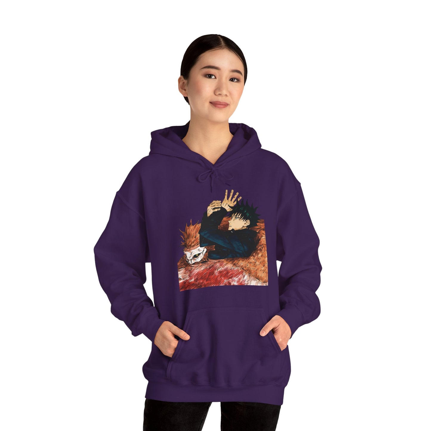 Sudadera con capucha unisex Heavy Blend™ - Jujutsu Kaisen Manga Volumen 2 