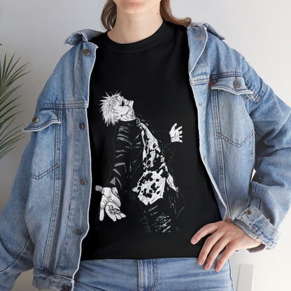 Camiseta unisex de algodón pesado "Satoru Gojo" de Jujutsu Kaisen 