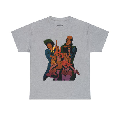 Unisex Heavy Cotton T-shirt - "The Bebop Crew" from Cowboy Bebop