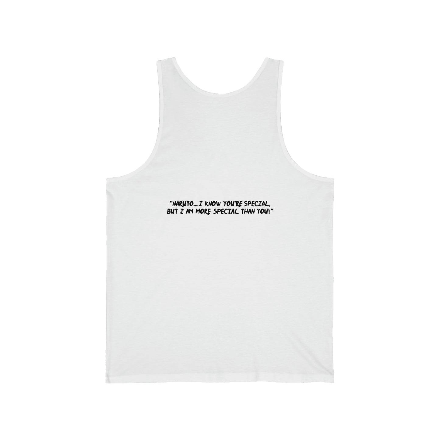 Unisex Tank Top - "Sasuke Final Battle Manga" from Naruto Shippuden