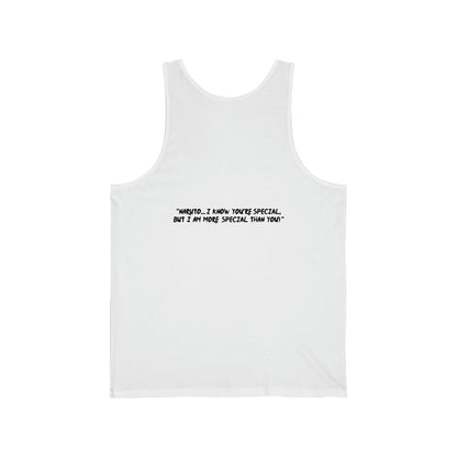 Unisex Tank Top - "Sasuke Final Battle Manga" from Naruto Shippuden