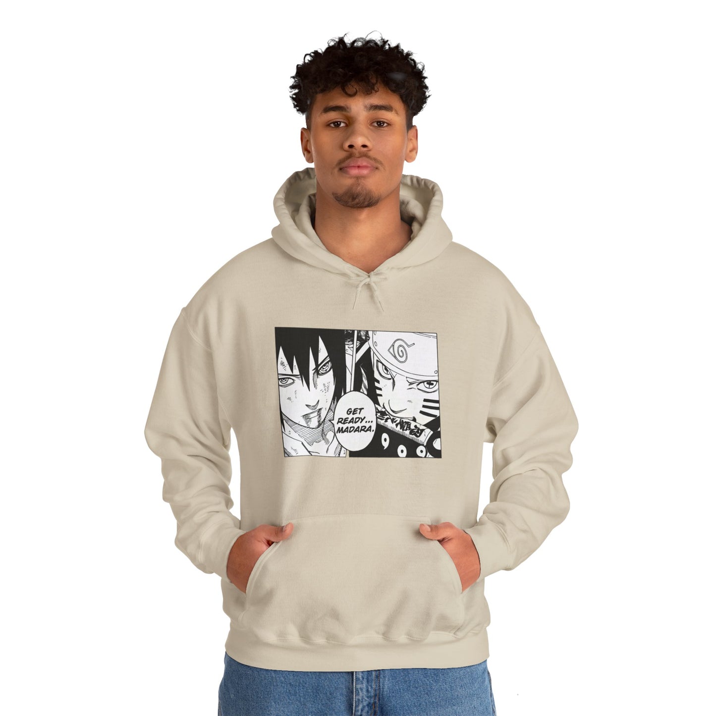 Unisex Heavy Blend™ Hoodie - "Naruto & Sasuke Manga" from Naruto Shippuden