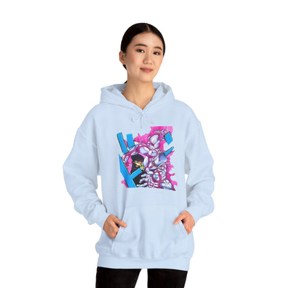 Unisex Heavy Blend™ Hoodie - "Crazy Diamond Manga" from JoJo´s Bizarre Adventure