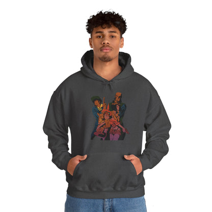 Unisex Heavy Blend™ Hoodie - "The Bebop Crew" from Cowboy Bebop