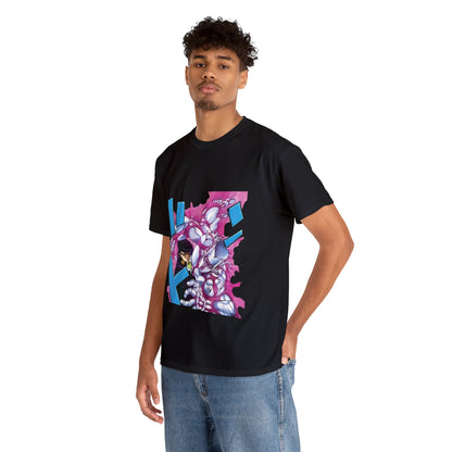 Unisex Heavy Cotton T-shirt - "Crazy Diamond Manga" from JoJo´s Bizarre Adventure